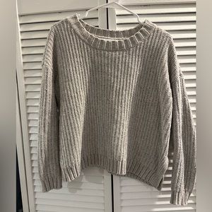 Brand new gray aerie sweater